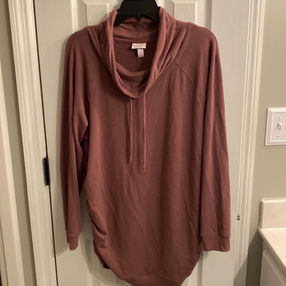 Long sleeve maternity sweater